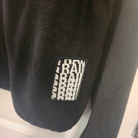 RAINS Black Half Zip Fleece. NWT. Size Small - Picture 4 of 7